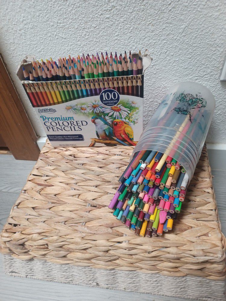 ArtSkills Premium Artists Colored Pencils Set, 100 Count