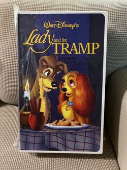 NEW SEALED - Lady and the Tramp - Disney VHS Blanket 50"x70"