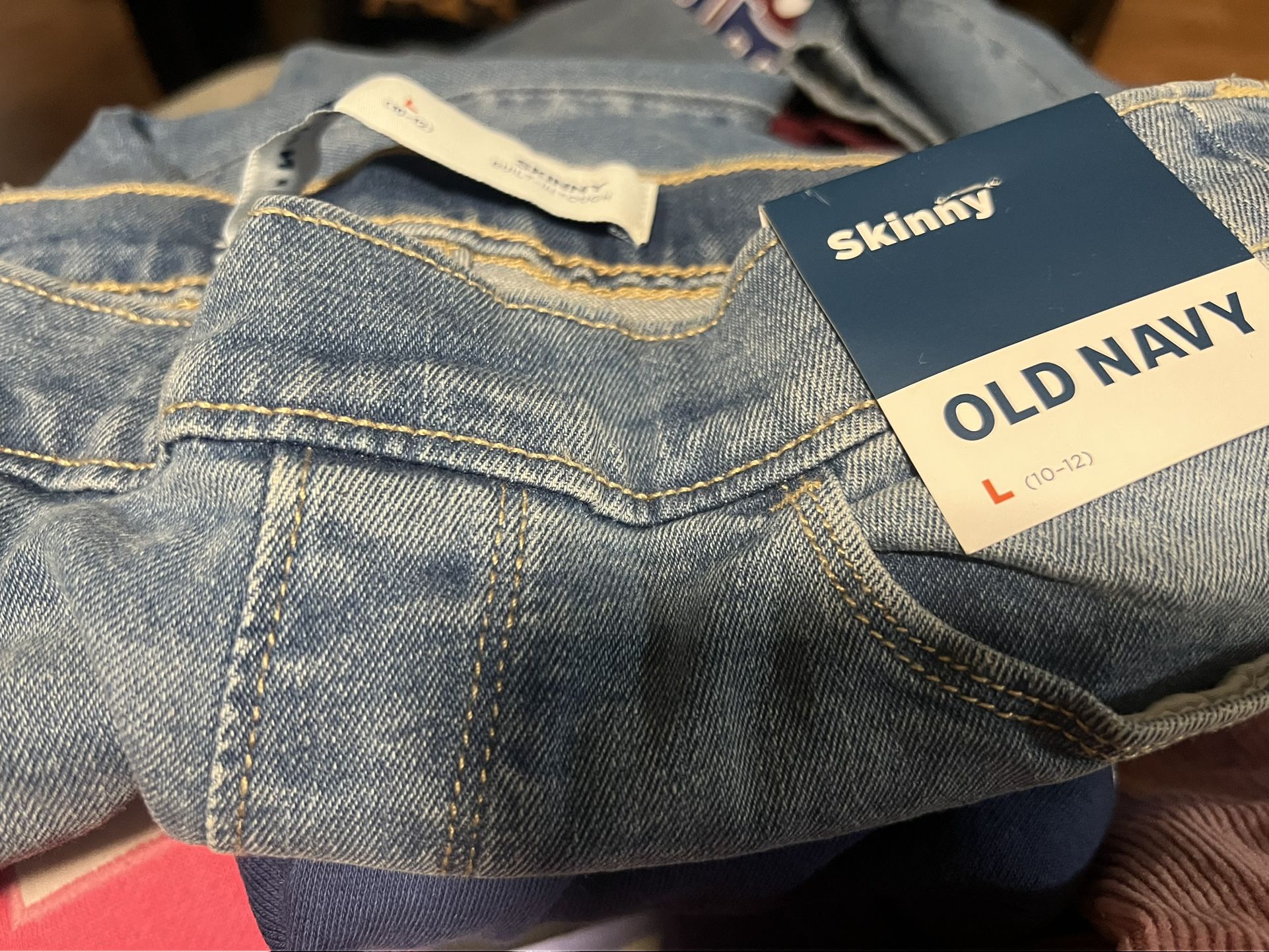 Size Large Girl Old Baby Skinny Jeans