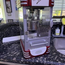 Retro Kettle Popcorn Maker