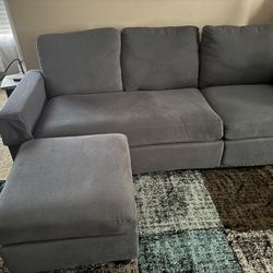 Gray Sectional 
