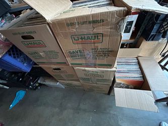Vintage 700+ vinyl record bulk lot Rock Funk Soul RnB Pop HipHop Rap