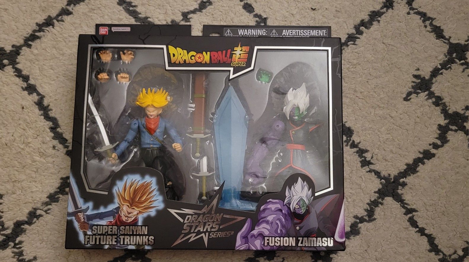 Dragon Ball super saiyan future Trunks & fusion zamasu