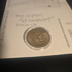 Mexico 25 Pesos 1968 Summer Olympics.mexico City