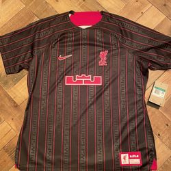 Liverpool FC Lebron James XL Jersey *BRAND NEW* Nike NWT Kit LFC Football Soccer EPL Premier League