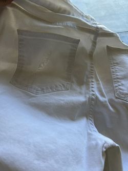 White Ripped Jeans