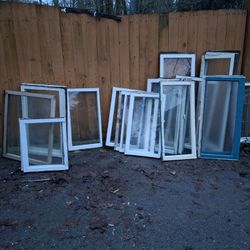 22 Wood Windows 19x24 -20×52