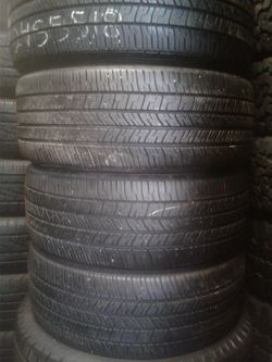 245/55R18 SET OF GOODYEAR SRA