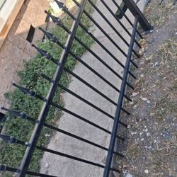 Black Aluminum Fence