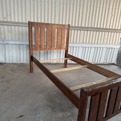 Twin Solid Wood Bedframe