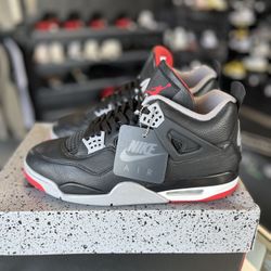 Jordan 4 “Bred Reimagined” Size 13