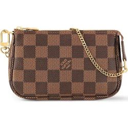 Louis Vuitton Mini Pochette  Accessoires Damier Ebene