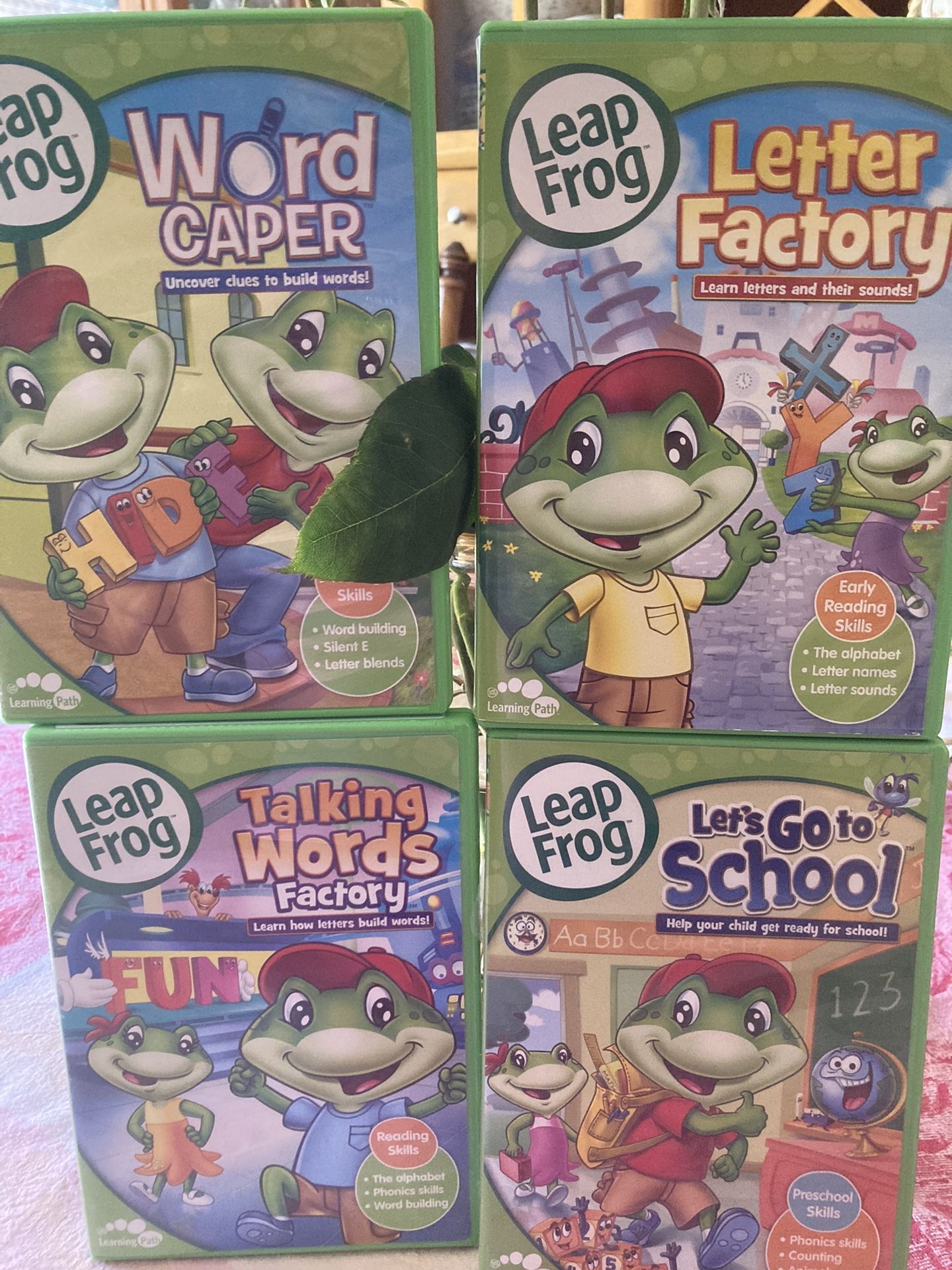 Leap Frog DVDs For Early Readers
