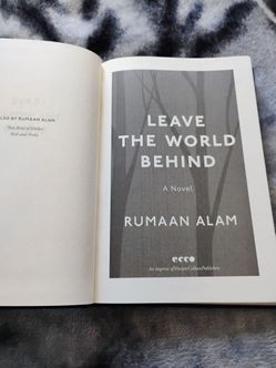 LEAVE THE WORLD BEHIND NOVEL ( WITHOUT DUST JACKET )