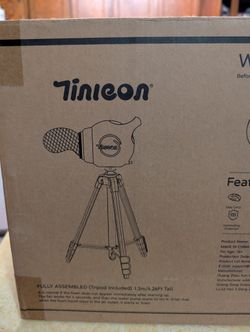 Tinleon Foam Machine Party Maker – Brand New Sealed, Includes Tripod + Hose + Goggles
