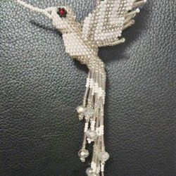 White Colibri ( Hummingbird)