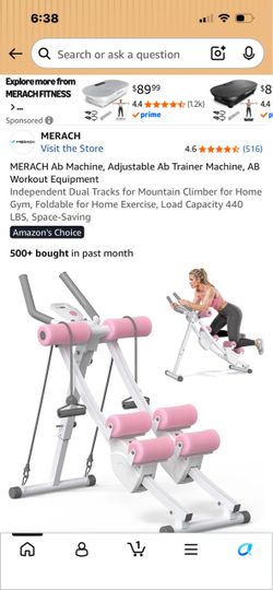 MERACH Adjustable Ab Trainer Machine