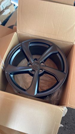Set of 2 , Replacacement New 19"x9.5" Premium Aluminum Alloy Wheel Rim for Tesla Model Y 2025-2026 Matte Black | -00-B | Direct Fit - OE Stock 