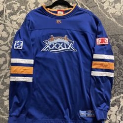 Vintage Jacksonville Florida Super Bowl jersey/long sleeve shirt