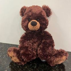 Aurora Teddy Bear Bonnie Brown Plush Stuffed Animal Toy 12” 2021 Soft Cuddly