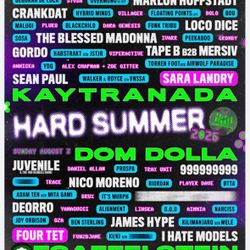 Hard Summer 1day - SUNDAY