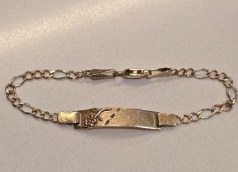 10kt toddler bracelet