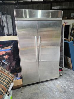 KitchenAid 48 Inch Wide 30 Cu. Ft. Side By Side Built-In Refrigerator from the Architect Series II