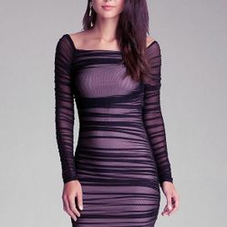 knee length dresses for ladies Bebe Bodycon Dress Small