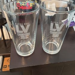 Buccaneers Super Bowl Cups