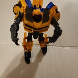 Transformers Movie Nitro Bumblebee Figure DOTM Deluxe Class Dark Of The Moon