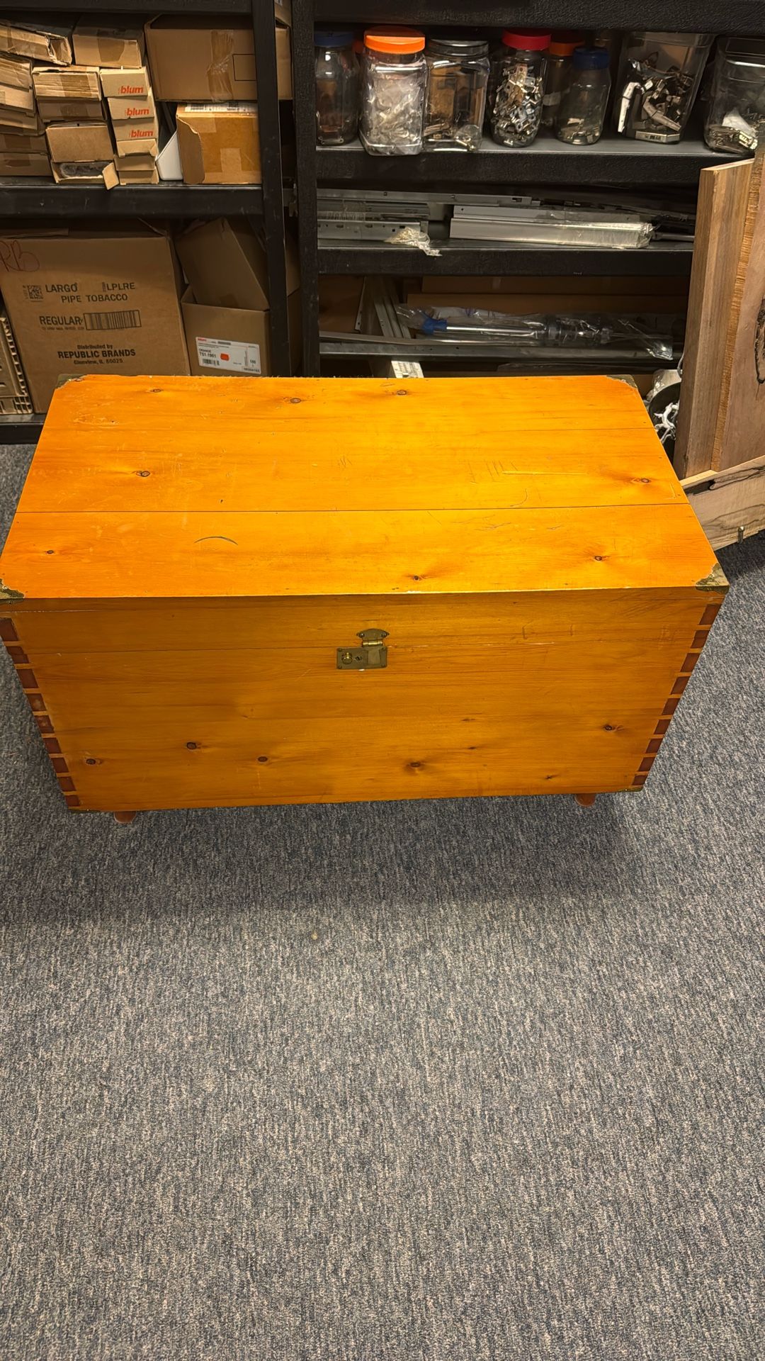 Wooden storage Box