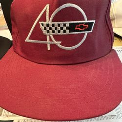 Chevrolet 40 Th Anniversary Vintage SnapBack Hat Cap In Good Condition 