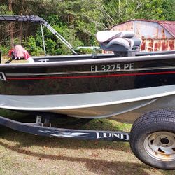 2008 Lunde W/ 50 Horse Mercury