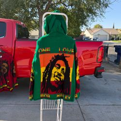 Bob Marley sweater jacket