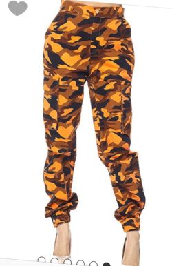 Orange Camo pants