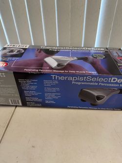 Homedics Massager PA-2H Therapist Select Deluxe Programmable Percussion & Heat. New open box.
