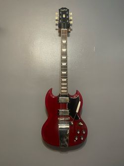 Epiphone SG Standard '61 Maestro Vibrola Electric Guitar - Vintage Cherry