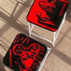 Horror Themed Barstools 