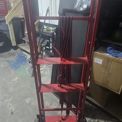 Red Dolly Hand Truck New  2 Wheel Load Capacity 750 Lb   # 689