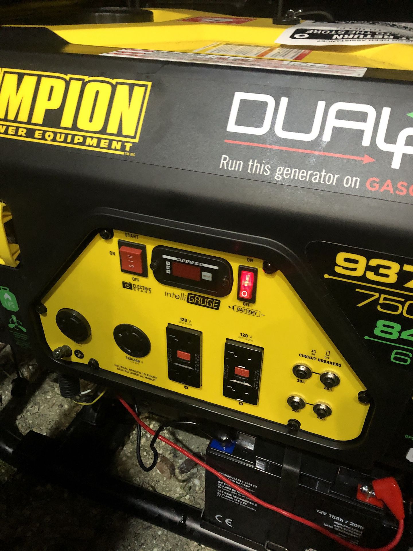 Champion Dual Fuel