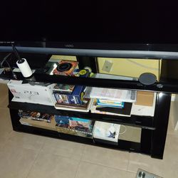 Glass Coffee Table with matching TV Stand