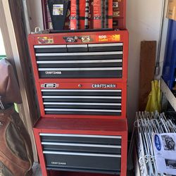Craftsman Tool Box And Tools