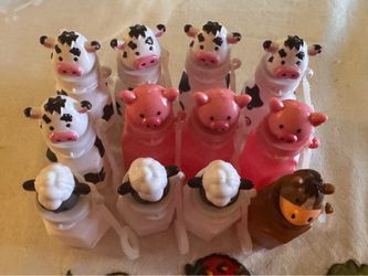 12 Farm Animals Bubbles
