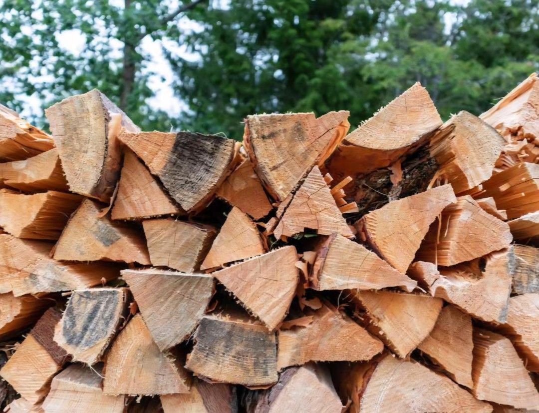 FREE DELIVERY TODAY ONLY Madrona Maple Mix Half Cord Seasoned Dry Split Stacked