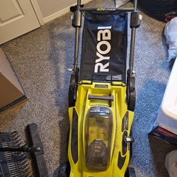 Ryobi Cordless Push Lawn Mower 20 in. 40-Volt 