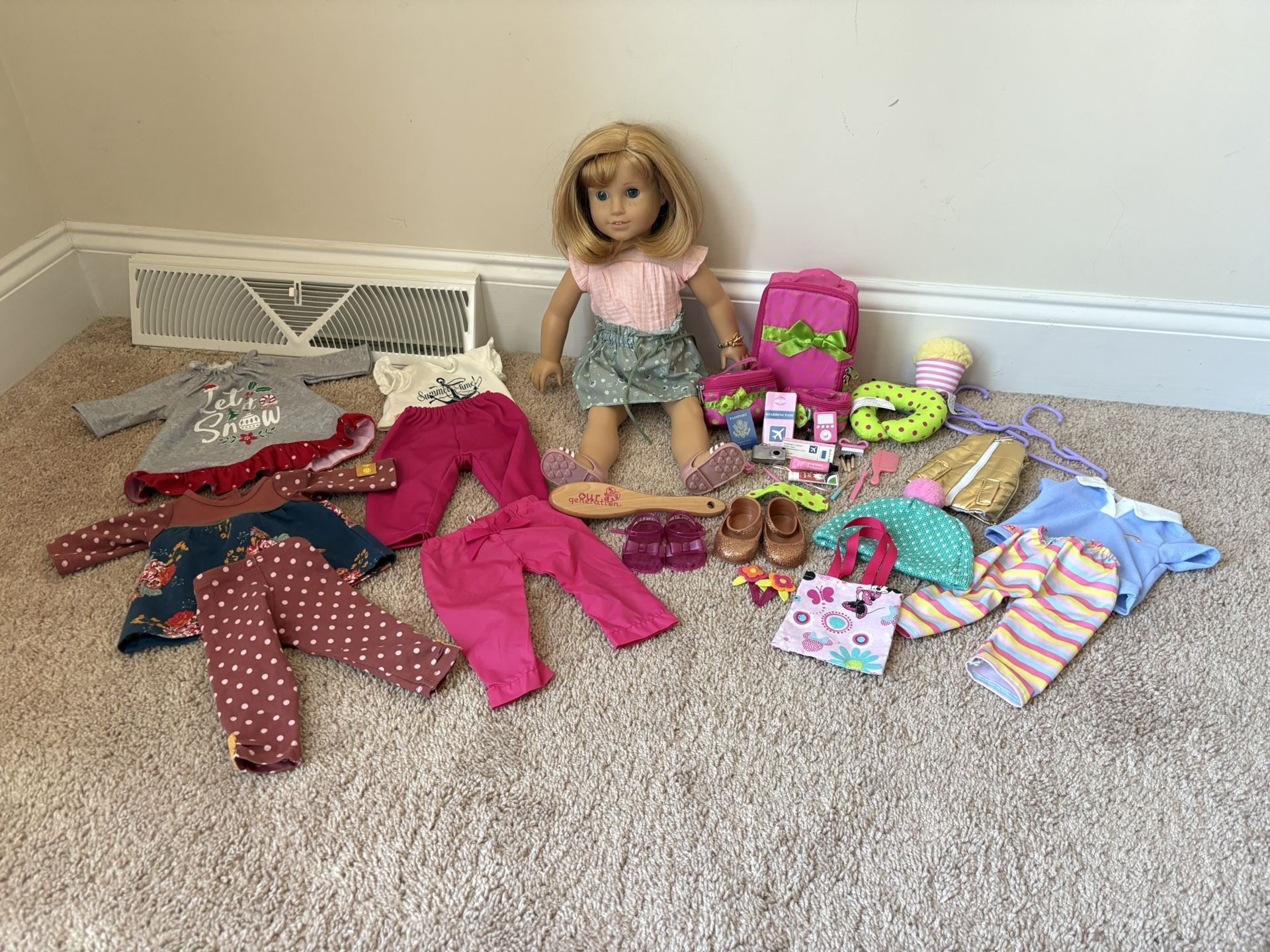 Pleasant Company American Girl Doll Set