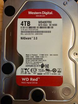 Western Digital 4tb NAS Hard Drives