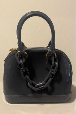 $15 Mini Gray/Blue Purse