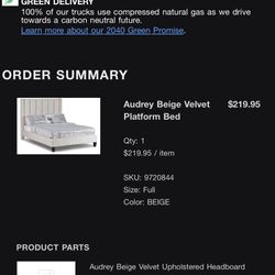 Bed Frame & mattress