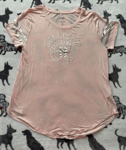 EUC Junior’s Hollister L Pink Graphic Top